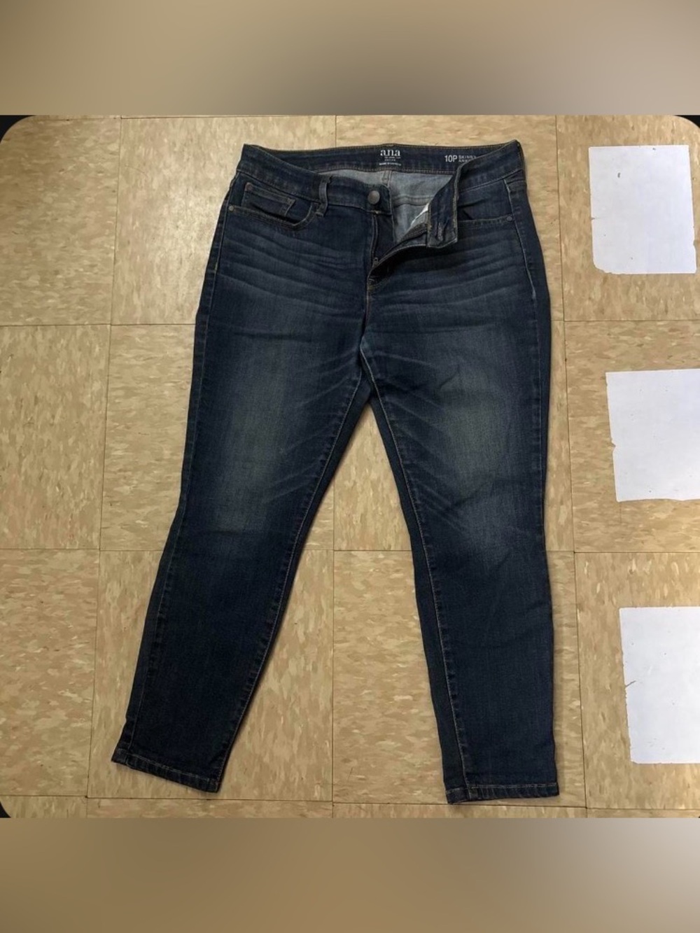 a.n.a Women’s Dark Blue Skinny Jeans